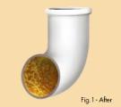 Clear pipe after using BioOne